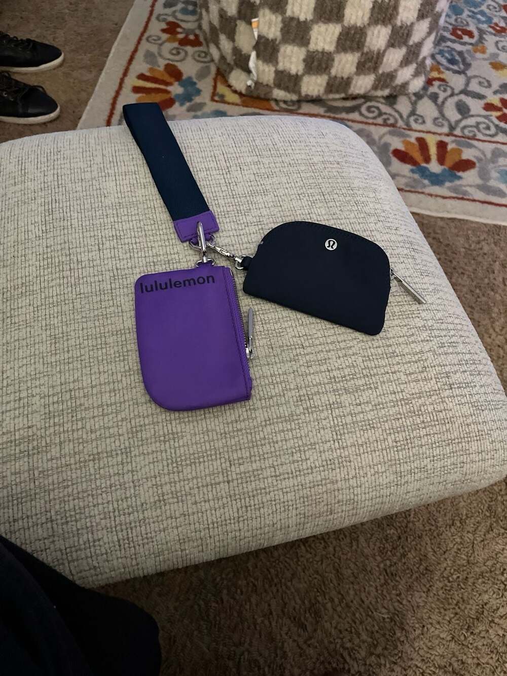 Lululemon Dual Pouch Wristlet True Navy